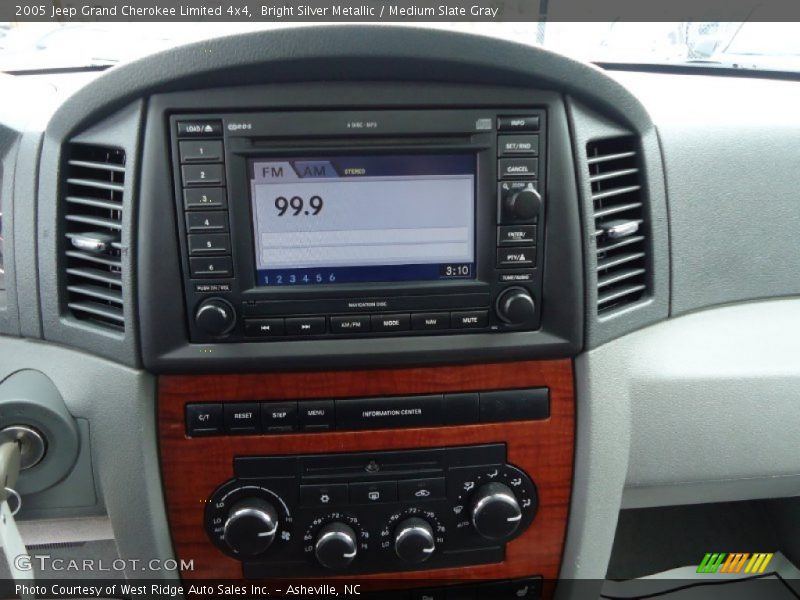 Bright Silver Metallic / Medium Slate Gray 2005 Jeep Grand Cherokee Limited 4x4
