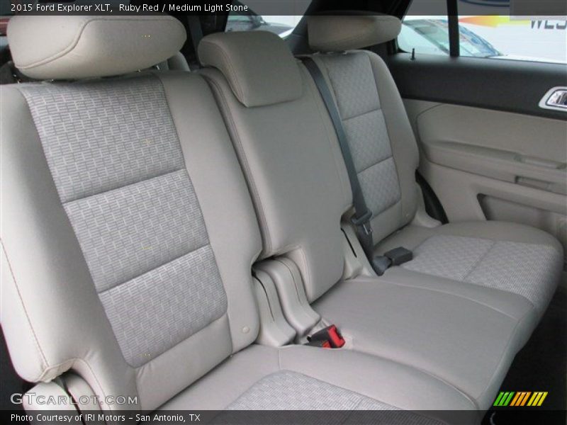 Ruby Red / Medium Light Stone 2015 Ford Explorer XLT