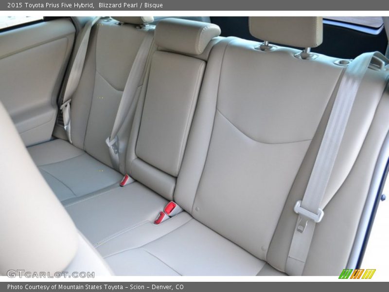 Blizzard Pearl / Bisque 2015 Toyota Prius Five Hybrid