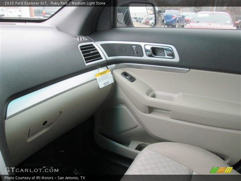 Ruby Red / Medium Light Stone 2015 Ford Explorer XLT
