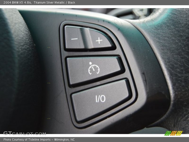 Titanium Silver Metallic / Black 2004 BMW X5 4.8is