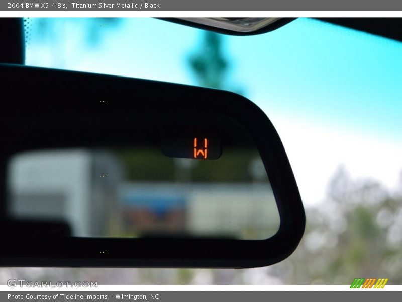 Titanium Silver Metallic / Black 2004 BMW X5 4.8is