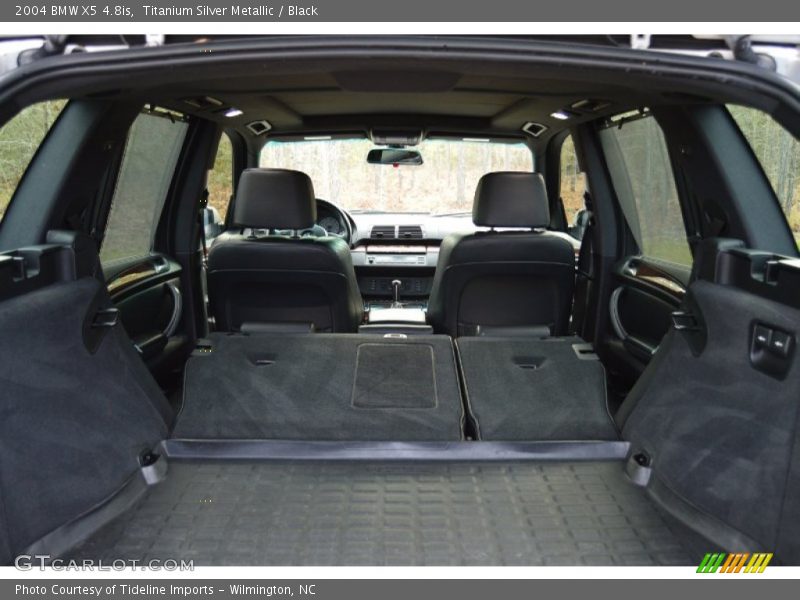 Titanium Silver Metallic / Black 2004 BMW X5 4.8is