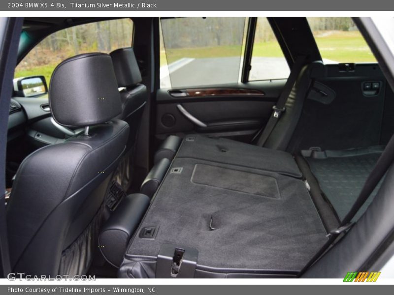 Titanium Silver Metallic / Black 2004 BMW X5 4.8is