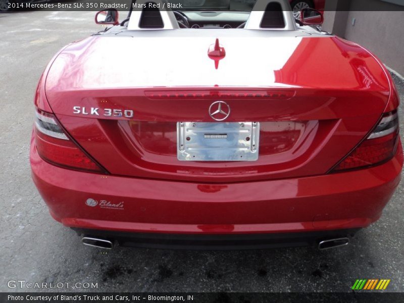 Mars Red / Black 2014 Mercedes-Benz SLK 350 Roadster