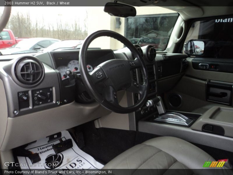 Black / Wheat 2003 Hummer H2 SUV