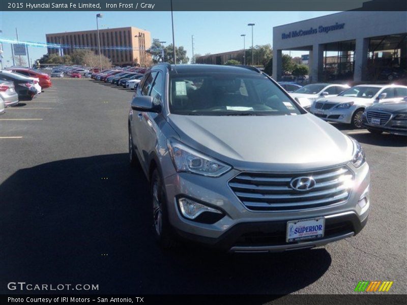 Iron Frost / Gray 2015 Hyundai Santa Fe Limited