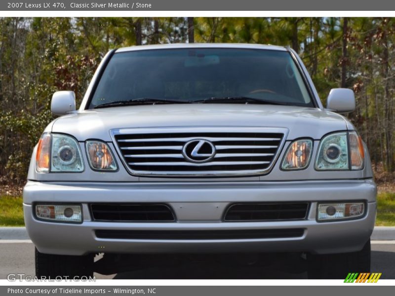 Classic Silver Metallic / Stone 2007 Lexus LX 470
