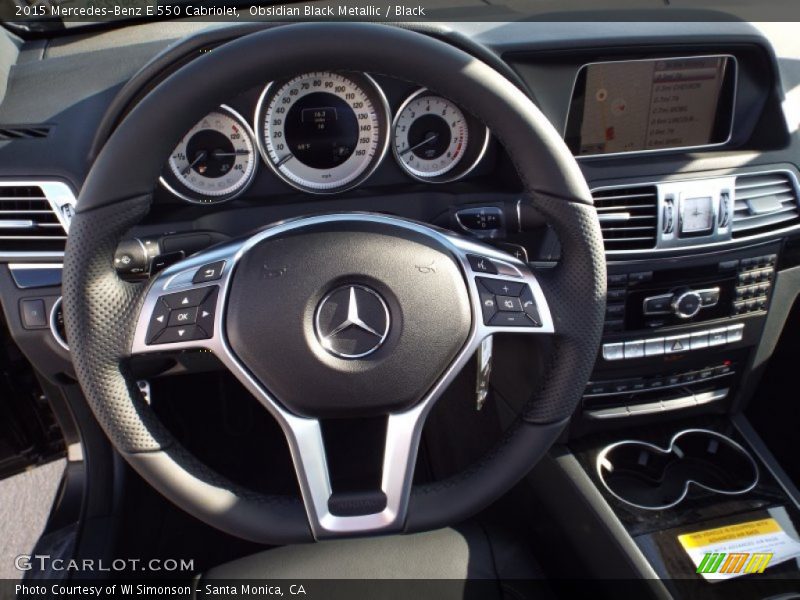  2015 E 550 Cabriolet Steering Wheel