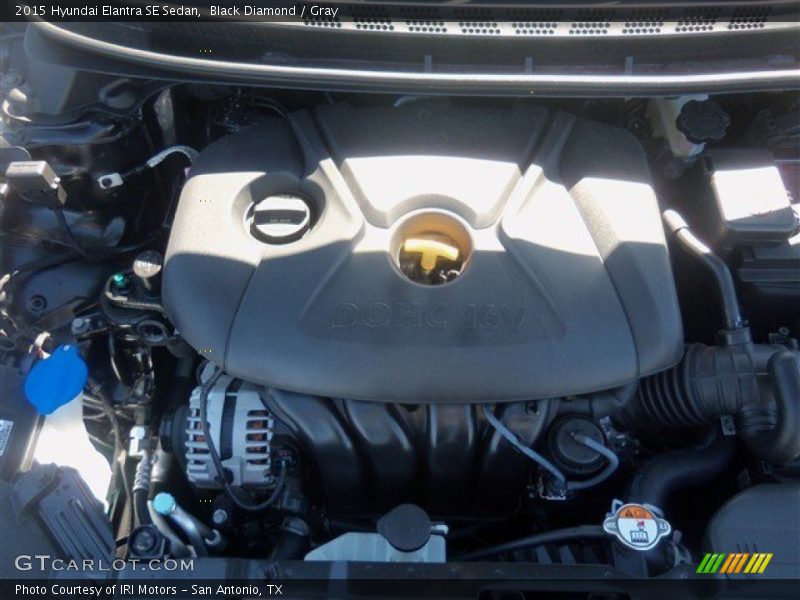 Black Diamond / Gray 2015 Hyundai Elantra SE Sedan