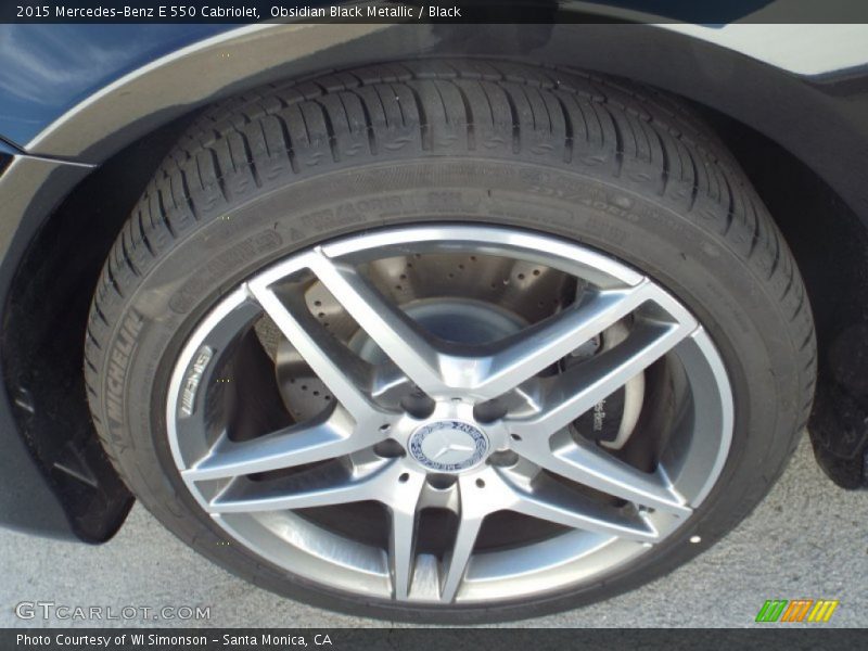  2015 E 550 Cabriolet Wheel