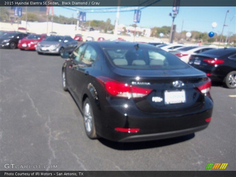 Black Diamond / Gray 2015 Hyundai Elantra SE Sedan