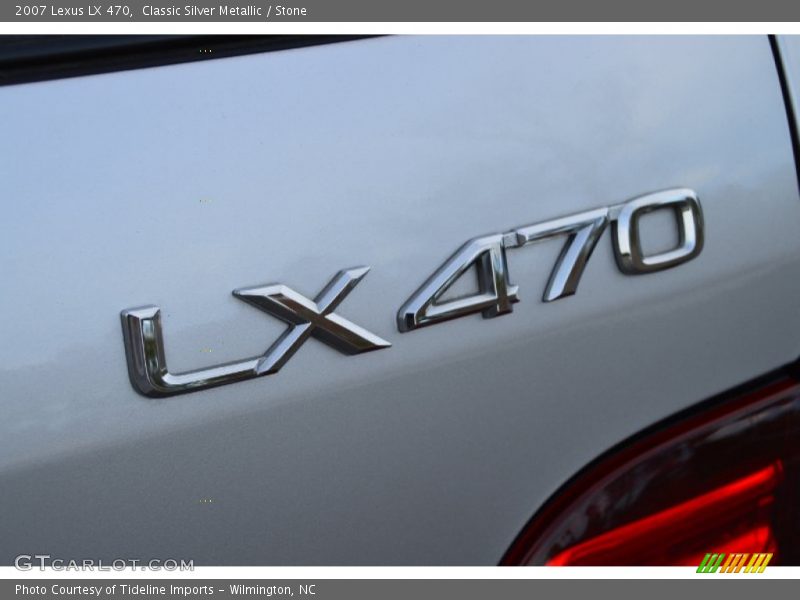 Classic Silver Metallic / Stone 2007 Lexus LX 470