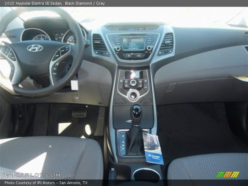 Black Diamond / Gray 2015 Hyundai Elantra SE Sedan