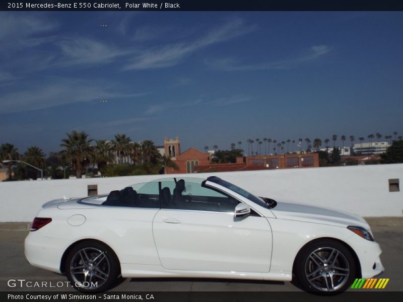  2015 E 550 Cabriolet Polar White