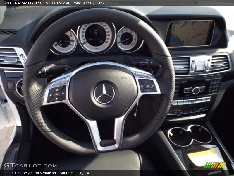  2015 E 550 Cabriolet Steering Wheel