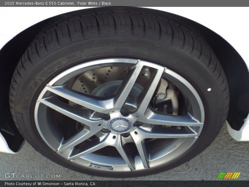  2015 E 550 Cabriolet Wheel