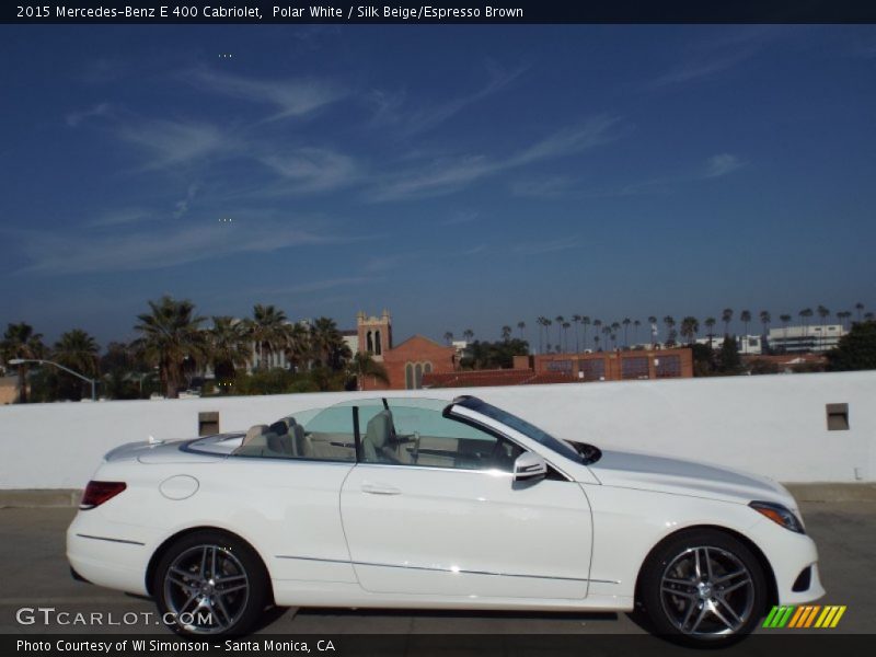  2015 E 400 Cabriolet Polar White