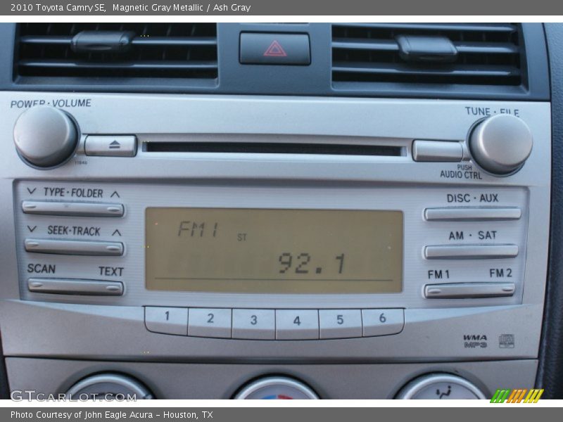 Magnetic Gray Metallic / Ash Gray 2010 Toyota Camry SE
