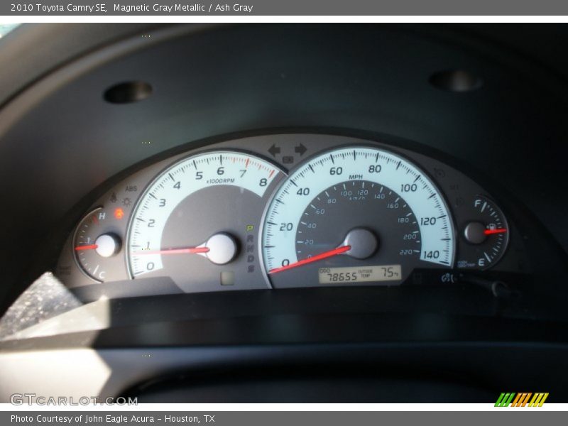 Magnetic Gray Metallic / Ash Gray 2010 Toyota Camry SE