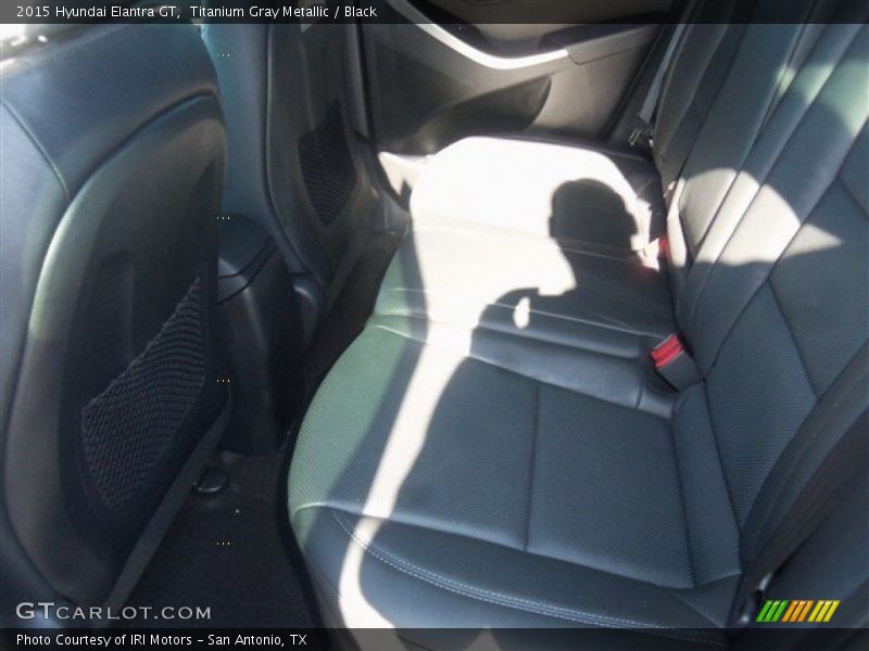Titanium Gray Metallic / Black 2015 Hyundai Elantra GT