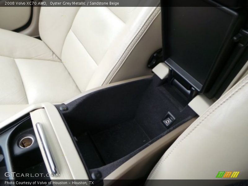 Oyster Grey Metallic / Sandstone Beige 2008 Volvo XC70 AWD