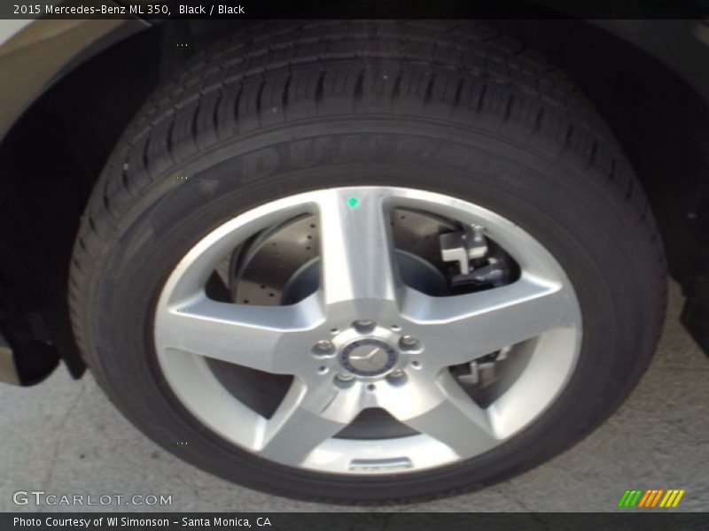 Black / Black 2015 Mercedes-Benz ML 350