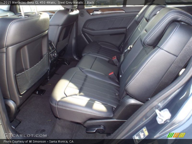 Steel Grey Metallic / Black 2015 Mercedes-Benz GL 450 4Matic