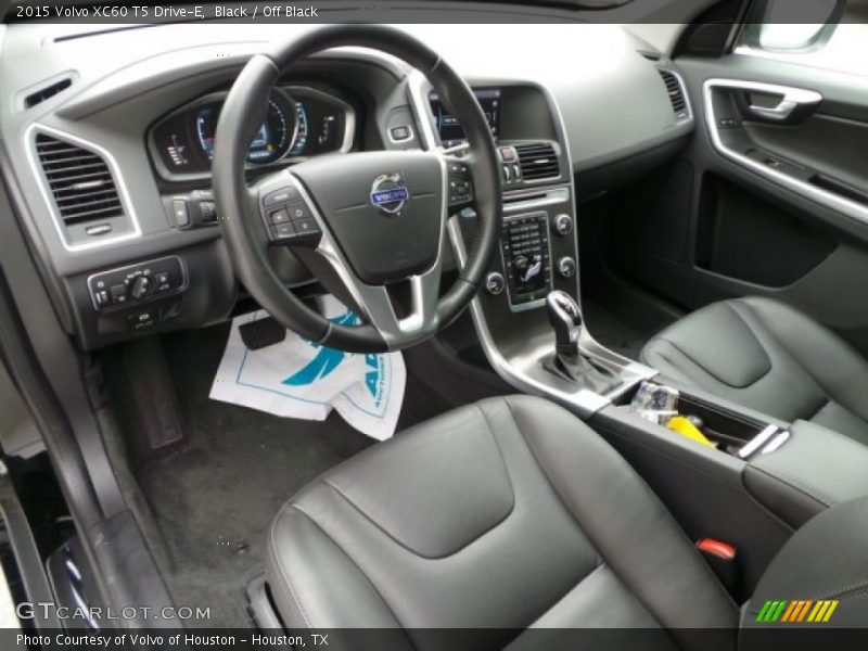 Black / Off Black 2015 Volvo XC60 T5 Drive-E