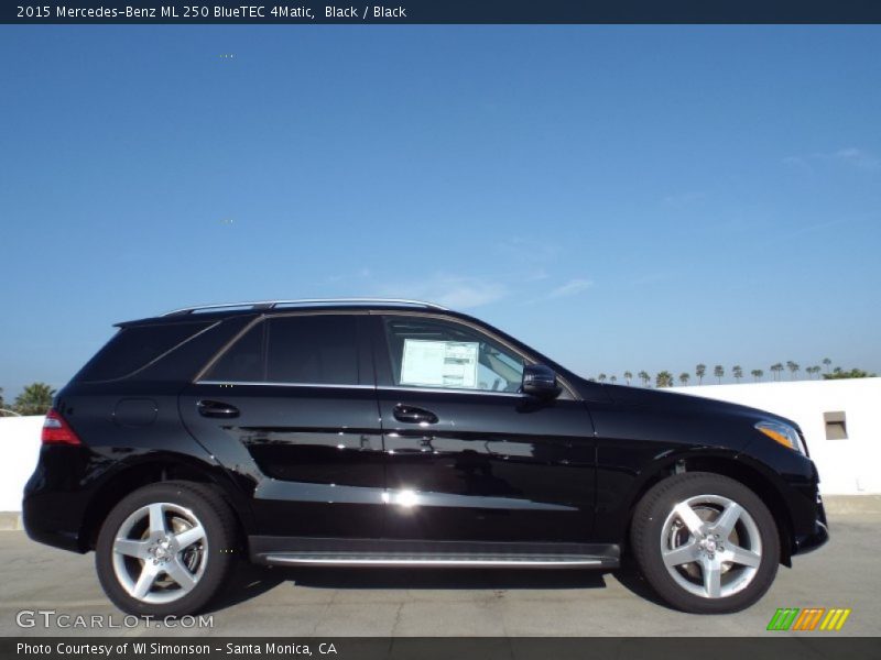 Black / Black 2015 Mercedes-Benz ML 250 BlueTEC 4Matic