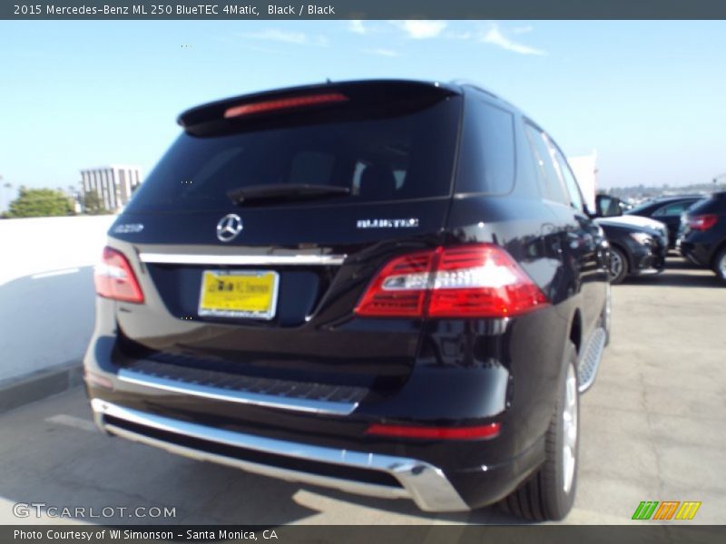 Black / Black 2015 Mercedes-Benz ML 250 BlueTEC 4Matic