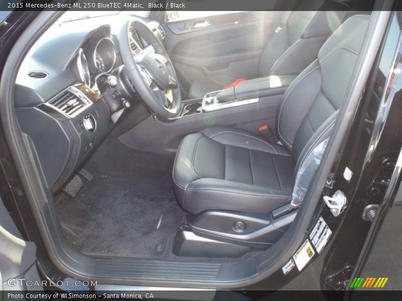 Black / Black 2015 Mercedes-Benz ML 250 BlueTEC 4Matic