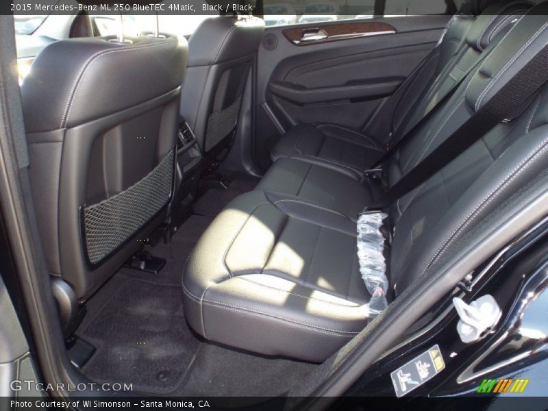 Black / Black 2015 Mercedes-Benz ML 250 BlueTEC 4Matic
