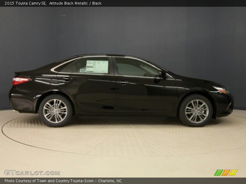 Attitude Black Metallic / Black 2015 Toyota Camry SE