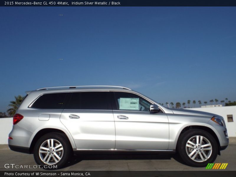 Iridium Silver Metallic / Black 2015 Mercedes-Benz GL 450 4Matic