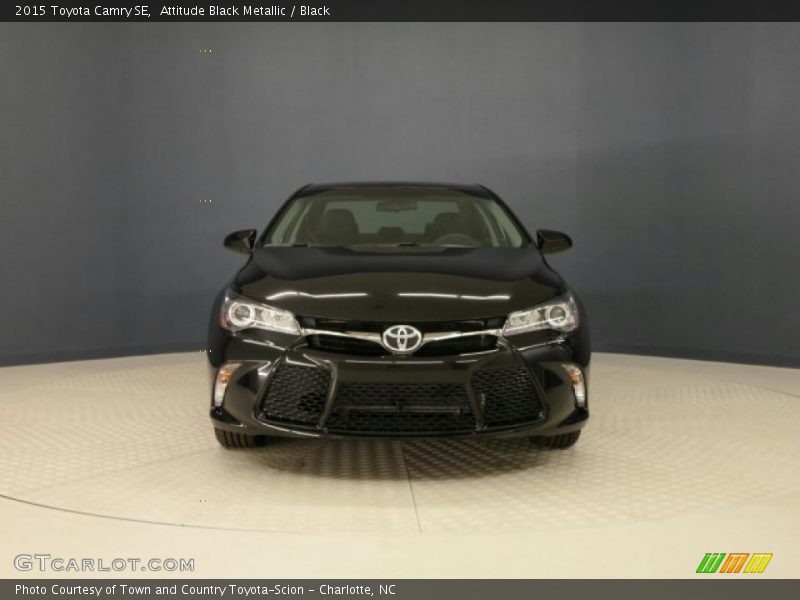 Attitude Black Metallic / Black 2015 Toyota Camry SE