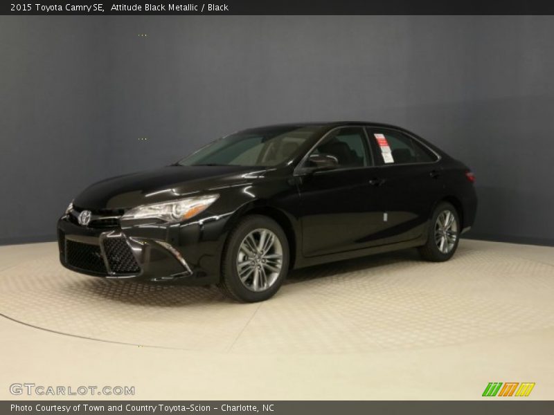 Attitude Black Metallic / Black 2015 Toyota Camry SE