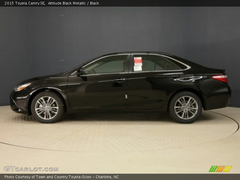 Attitude Black Metallic / Black 2015 Toyota Camry SE