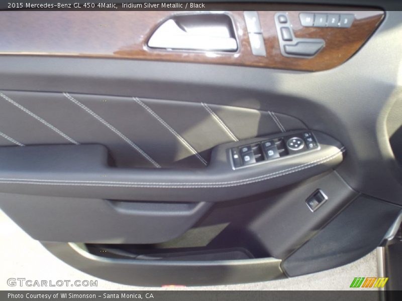 Iridium Silver Metallic / Black 2015 Mercedes-Benz GL 450 4Matic