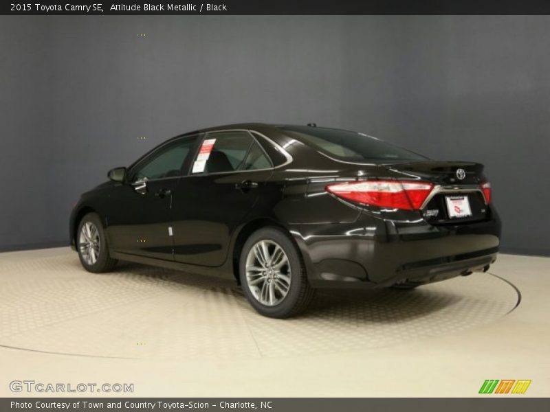 Attitude Black Metallic / Black 2015 Toyota Camry SE