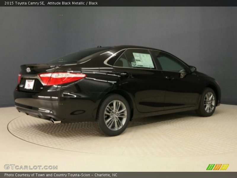 Attitude Black Metallic / Black 2015 Toyota Camry SE