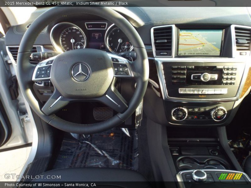 Iridium Silver Metallic / Black 2015 Mercedes-Benz GL 450 4Matic