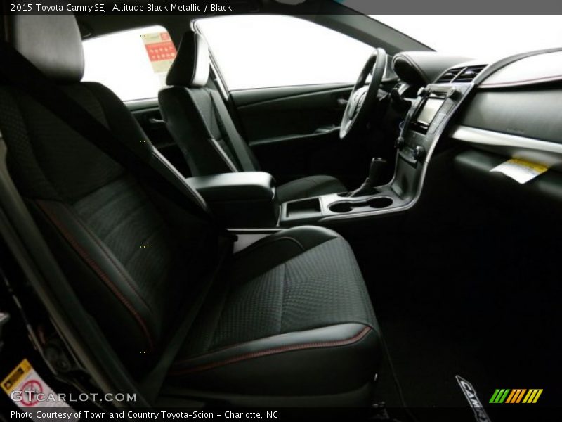 Attitude Black Metallic / Black 2015 Toyota Camry SE