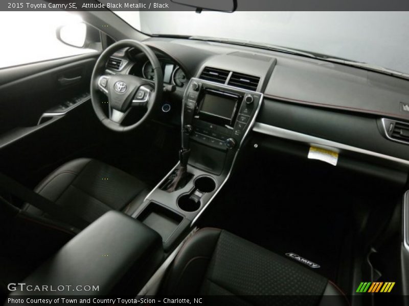 Attitude Black Metallic / Black 2015 Toyota Camry SE