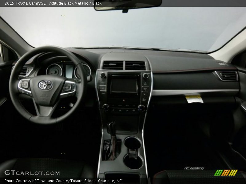 Attitude Black Metallic / Black 2015 Toyota Camry SE