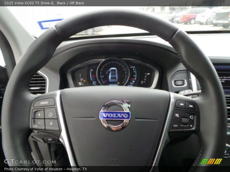Black / Off Black 2015 Volvo XC60 T5 Drive-E