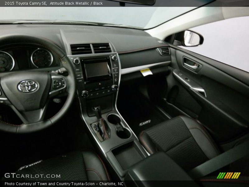 Attitude Black Metallic / Black 2015 Toyota Camry SE