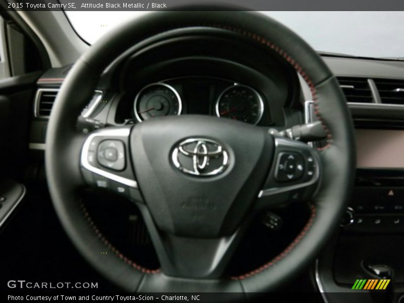Attitude Black Metallic / Black 2015 Toyota Camry SE