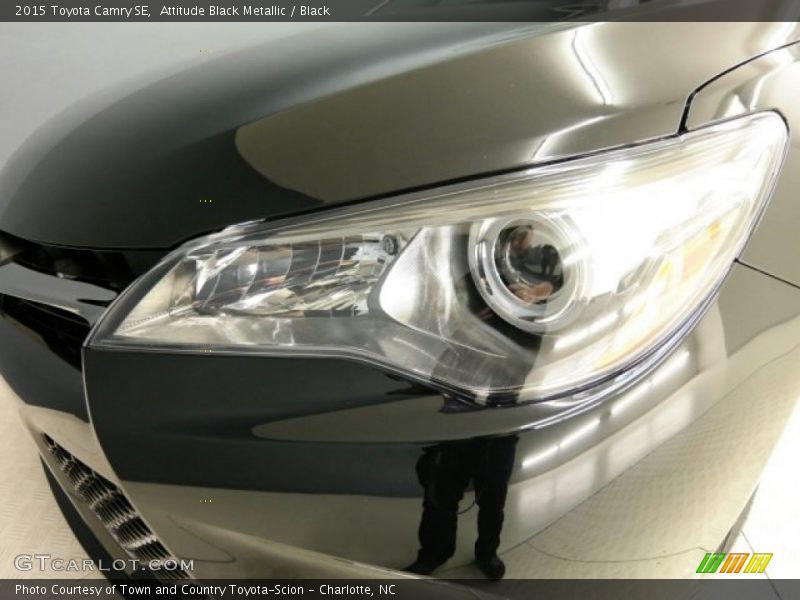 Attitude Black Metallic / Black 2015 Toyota Camry SE