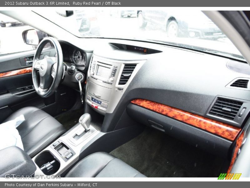 Ruby Red Pearl / Off Black 2012 Subaru Outback 3.6R Limited